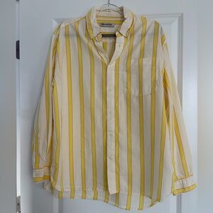 Urban Outfitters Striped Button-Down Shirt